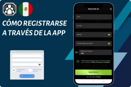 Cómo crear una cuenta en la app