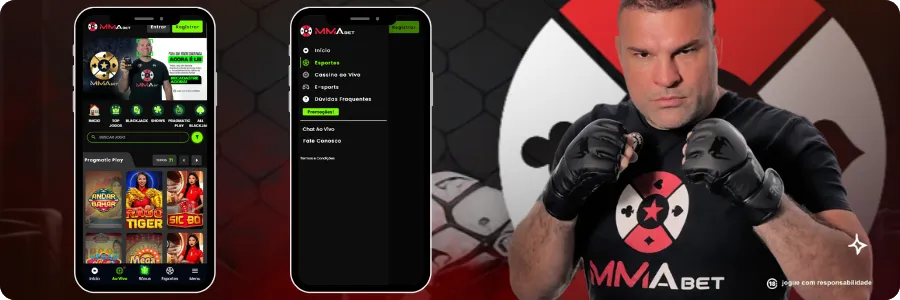 Criação de Conta e Bônus no MMA Bet